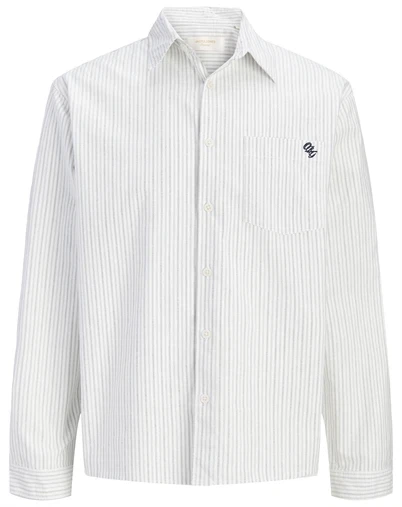 Jack & Jones - JORFrederiksberg Oxford Skjorte - Snow White